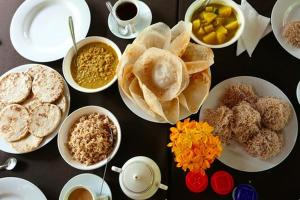 Morgenmad for gæster der bor på Hotel BEJEWELLED Sigiriya