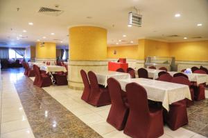 Χώρος καθιστικού στο فندق واحة المسك Wahat Almisk Hotel