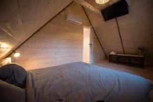 Postel nebo postele na pokoji v ubytování Relax House Narty + 25 fotografií