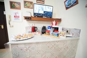 Jedlo v ubytovaní bed & breakfast alebo blízkom okolí
