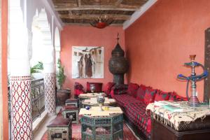 Istumisnurk majutusasutuses RIAD MAKENE MOUCHKILL