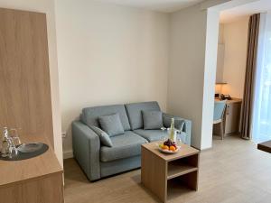 Ein Sitzbereich in der Unterkunft Thermalhotel Kemper