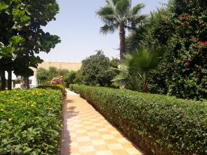 Almounia Hotel & Spa外面的花园