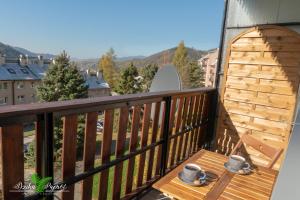Balkón nebo terasa v ubytování Apartament Dzika Paproć