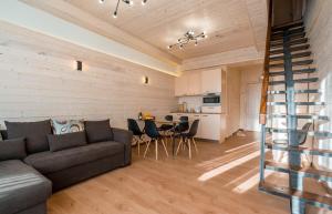 Kitchen o kitchenette sa GVC 3-room 422 New Gudauri