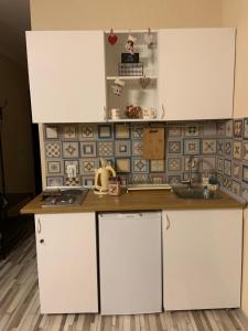 Gudauri loft -Apartment tesisinde mutfak veya mini mutfak