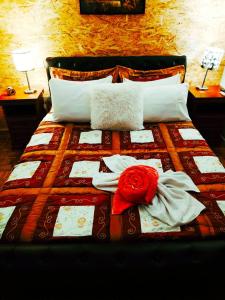 Ein Bett oder Betten in einem Zimmer der Unterkunft Sweet Home