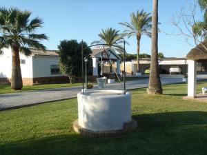 A garden outside ABULAGAR