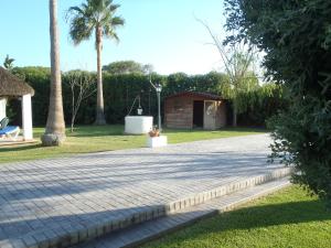 A garden outside ABULAGAR