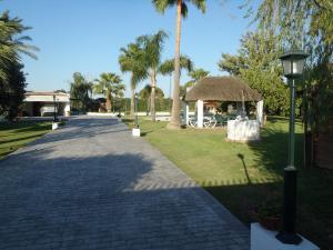 A garden outside ABULAGAR