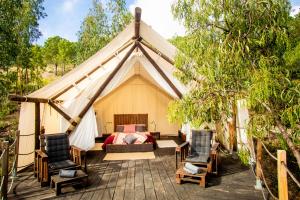 Κήπος έξω από το Quinta Alma - Ecological Retreat Farm