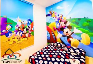 Voodi või voodid majutusasutuse Legoland D'PRISTINE Apartment By TGP toas