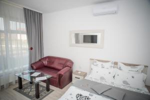 Posezení v ubytování Apartament LA MAL