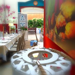 Restaurace v ubytování Le Caserie Locanda di Charme