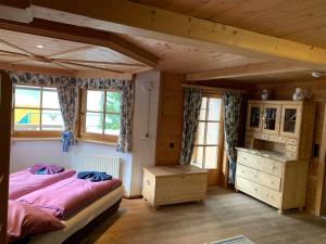 Postel nebo postele na pokoji v ubytování Landhaus Erlzette