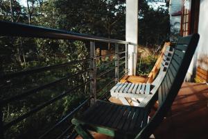 Balkon lub taras w obiekcie Sum Villa Homestay Mang Den