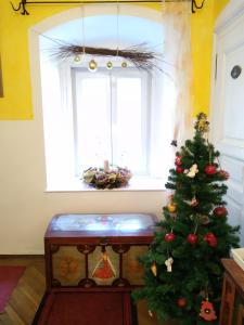 Postel nebo postele na pokoji v ubytování Appartement Harrer