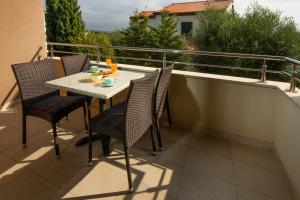 Balkón nebo terasa v ubytování Apartments Oliva