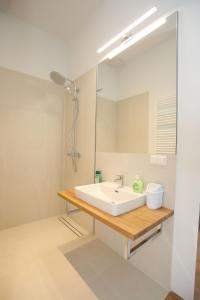 Kylpyhuone majoituspaikassa Luxusapartment Altes Rathhaus