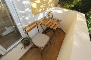 Balkón alebo terasa v ubytovaní Idassa bridge apartments