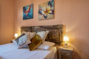 Ένα ή περισσότερα κρεβάτια σε δωμάτιο στο B&B CASALISA +31 φωτογραφίες