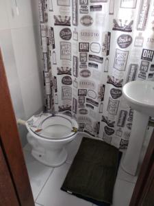 Koupelna v ubytování Hostel365
