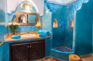 Vannituba majutusasutuses Riad Tamarrakecht