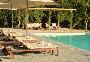Bazén v ubytovaní Villa La Mura - Luxury Pool by the Vineyard alebo v jeho blízkosti
