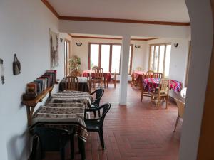 Posezení v ubytování Hostal Inti Wayra