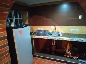 Villa Paola del Lago tesisinde mutfak veya mini mutfak