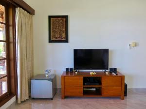 TV tai viihdekeskus majoituspaikassa Villa Ida Villas