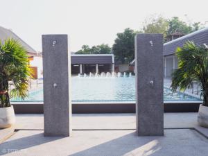 Bazén v ubytování Luxe Villa nebo v jeho okolí