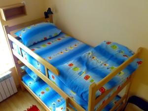 Postel nebo postele na pokoji v ubytování Hostel M