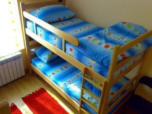 Postel nebo postele na pokoji v ubytování Hostel M