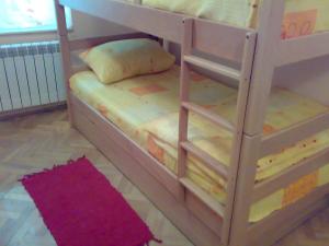 Postel nebo postele na pokoji v ubytování Hostel M