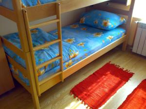 Postel nebo postele na pokoji v ubytování Hostel M