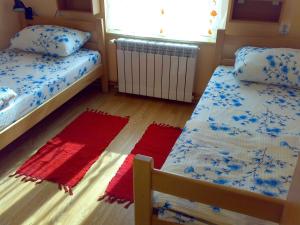 Postel nebo postele na pokoji v ubytování Hostel M