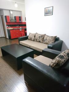 Posezení v ubytování Luxury Apartment in the Centre of Yerevan