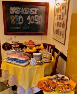 Jedlo v ubytovaní bed & breakfast alebo blízkom okolí