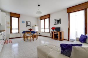 Posezení v ubytování House Boè
