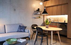 Kuchyň nebo kuchyňský kout v ubytování Hotel GUESTapart
