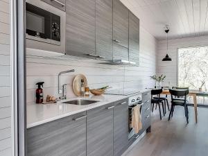 A kitchen or kitchenette at Holiday Home Kasnäs marina a 2 by Interhome