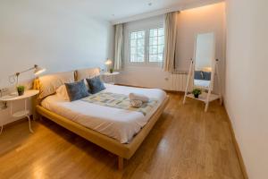 Posteľ alebo postele v izbe v ubytovaní Bed and Snow Apartments