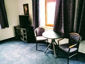 Χώρος καθιστικού στο Hotel Chicago