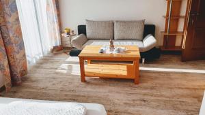 Posezení v ubytování Gästehaus Scharler
