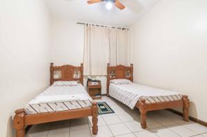 Кровать или кровати в номере Hotel Galli