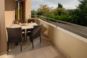 Balkón nebo terasa v ubytování Apartments Oliva