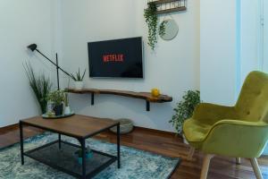 TV a/nebo společenská místnost v ubytování A10 SecretHouse
