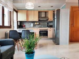 Køkken eller tekøkken på Holiday Tossa Apartment + 11 billeder