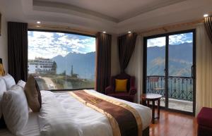 Nespecifikovaný výhled na hory nebo výhled na hory při pohledu z hotelu + 21 fotografií